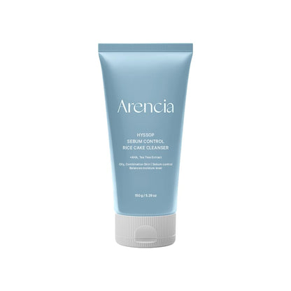 Arencia Hyssop Sebum Control Rice Cake Cleanser 150g