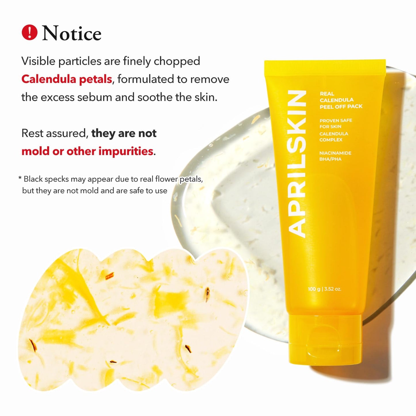 April Skin Calendula Peel Off Mask 100g