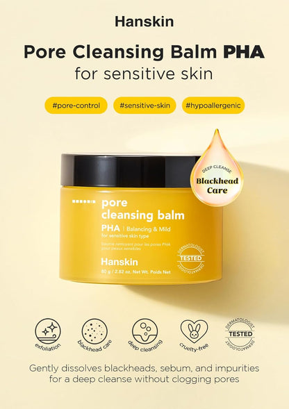 Hanskin Pore Cleansing Balm PHA 80g