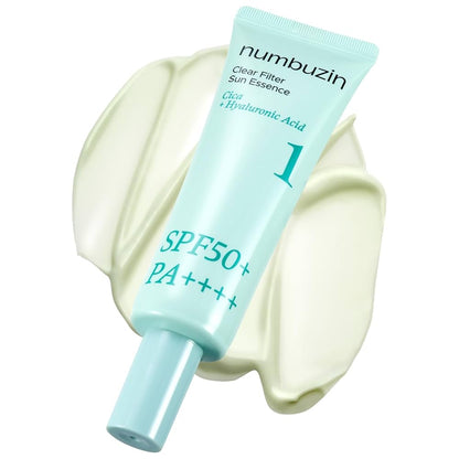 [1+1] Numbuzin No.1 Clear Filter Sun Essence SPF50+ PA++++ 50ml