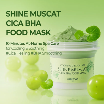 Skinfood Shine Muscat Cica BHA Food Mask 120g