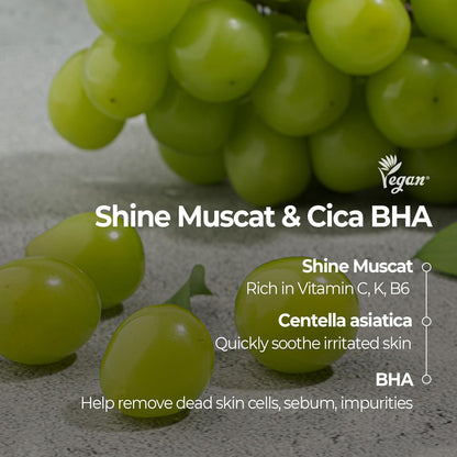 Skinfood Shine Muscat Cica BHA Food Mask 120g