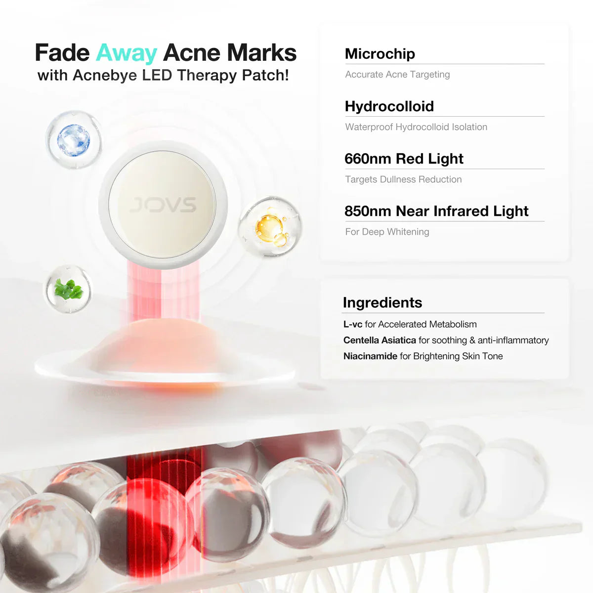 Electronic Acne Patches 6 pcs