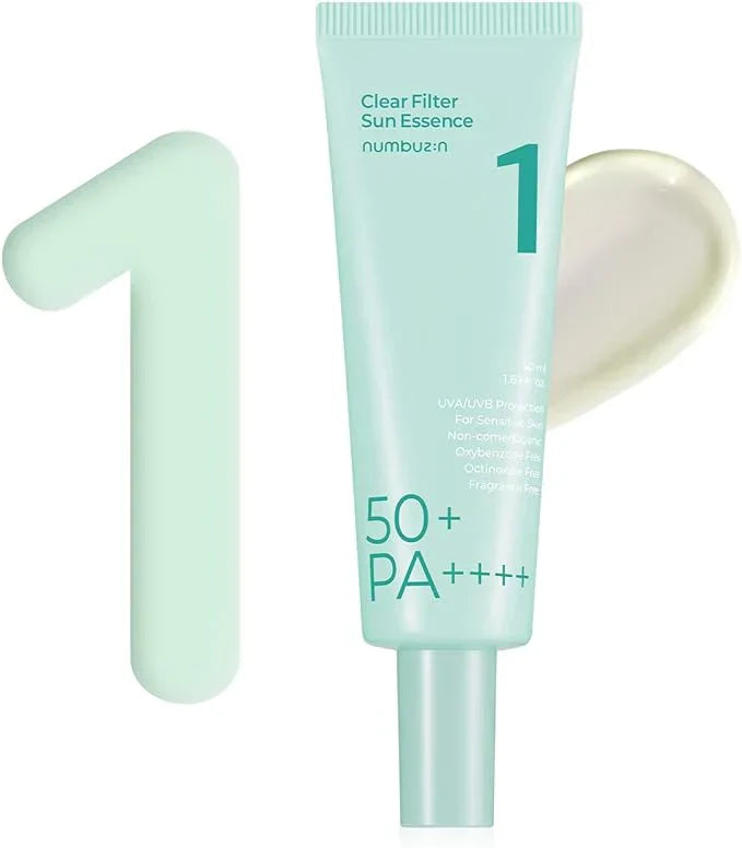 [1+1] Numbuzin No.1 Clear Filter Sun Essence SPF50+ PA++++ 50ml
