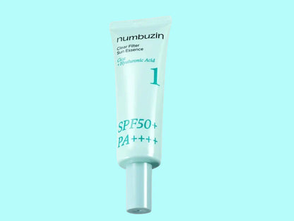 [1+1] Numbuzin No.1 Clear Filter Sun Essence SPF50+ PA++++ 50ml